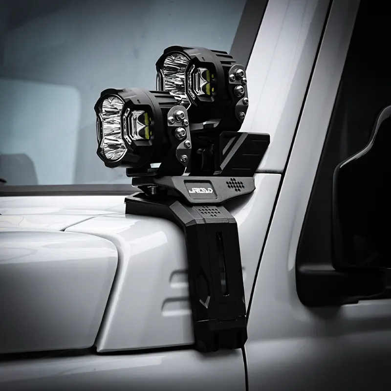 JROAD A-pillar Brakect & Spotlight For jimny JB64 JB74w JC74